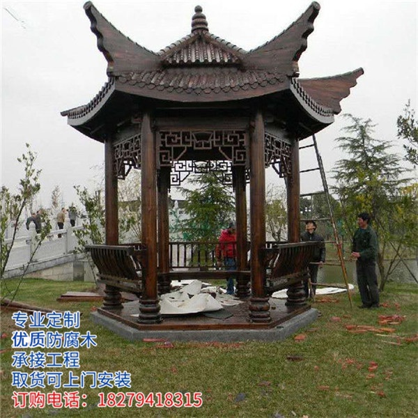 四角六角八角飛檐涼亭