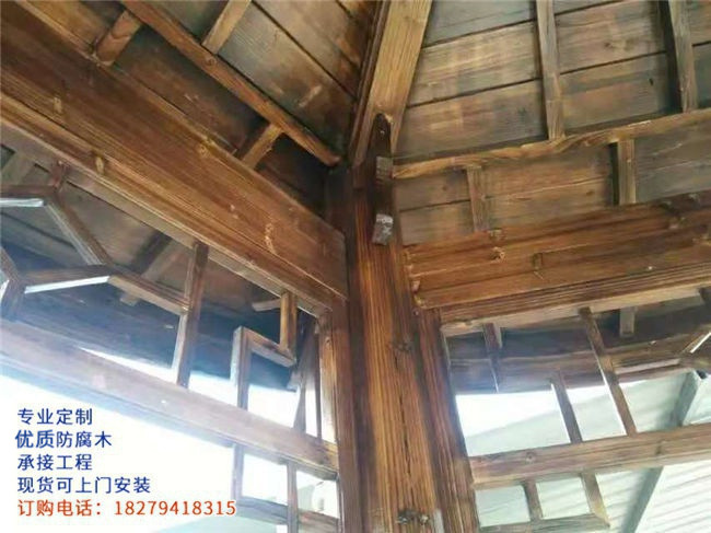 單層四角六角古建