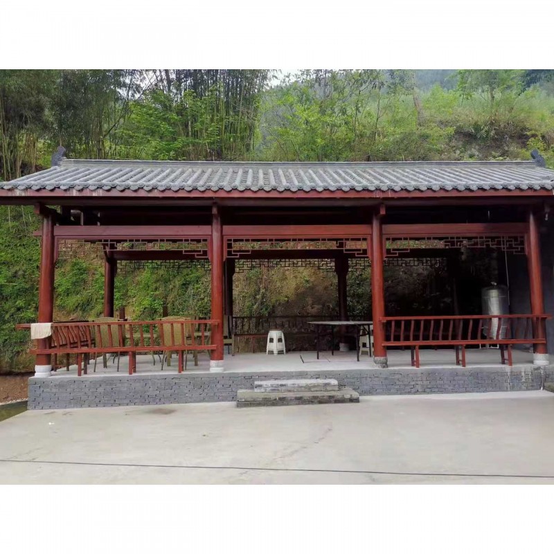 木質(zhì)長(zhǎng)廊/古建筑長(zhǎng)廊